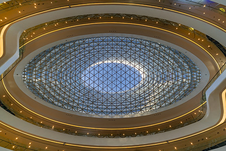 北京银河SOHO的天花板背景图片