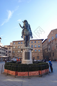 佛罗伦萨领主广场背景图片