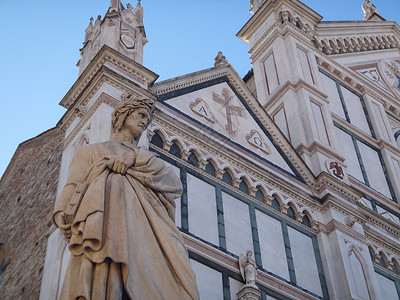 文艺复兴雕塑佛罗伦萨街头雕塑背景
