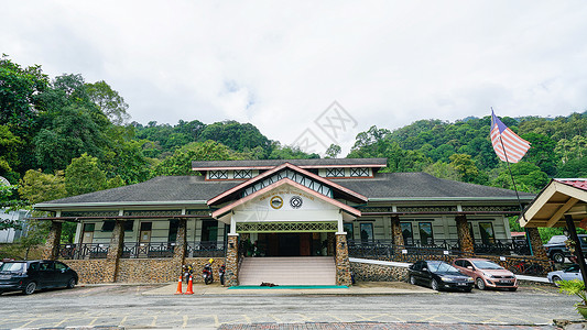 京那巴鲁神山国家公园背景图片