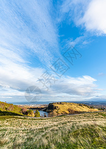 英国爱丁堡风景背景图片