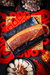 新年腊肉新年去湘西高清图片