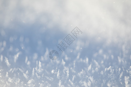 雪花晶体雪花微距特写背景