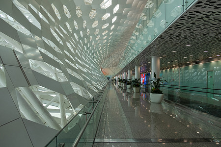 飞机路深圳宝安机场大厅背景
