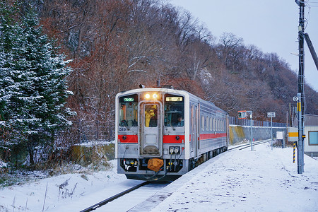 火车鳟浦站北海道鳟浦站背景