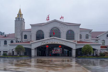 江西庐山风景区大门旅行高清图片素材