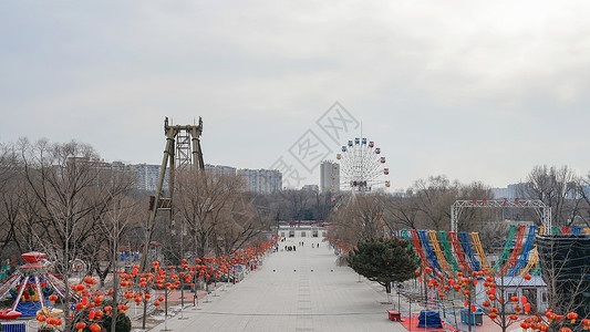 鞍山二一九公园高清图片