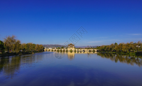 建水桥梁云南建水双龙桥背景