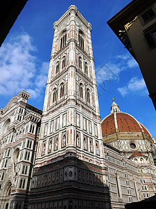 意大利佛罗伦萨乔托钟楼高清图片