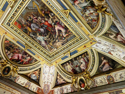 意大利佛罗伦萨皇家博物馆老宫高清图片
