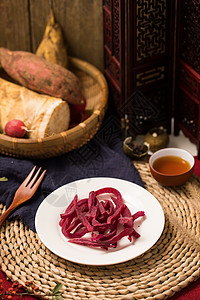 食品紫薯干图片