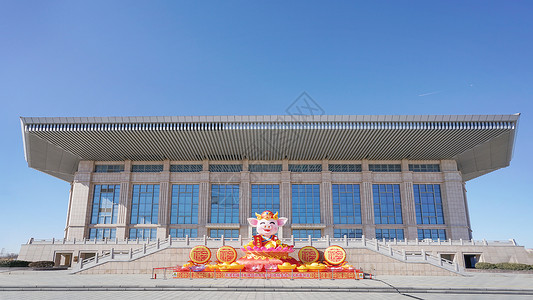 天津精武门中华武林园高清图片