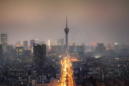 成都市夜景免费下载成都市武侯区夜景电视塔背景