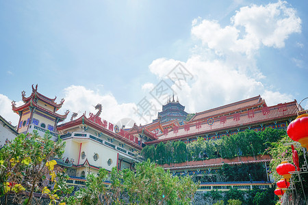 槟城极乐寺寺庙极乐寺高清图片