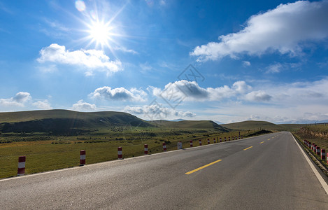 西北公路西北环线道路背景