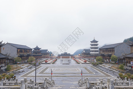 贵州都匀茶博园背景图片