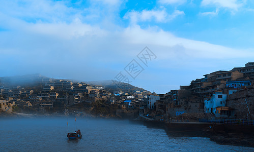 浙江舟山东极岛背景图片