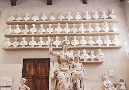 佛罗伦萨雕塑佛罗伦萨美术学院雕塑室背景