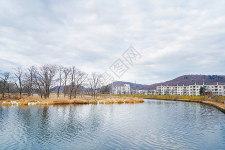 北海道网走自然风光高清图片