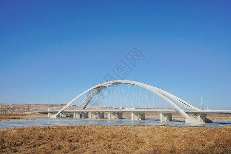 延吉大桥背景图片