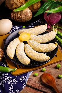 香蕉酥酥炸香蕉酥高清图片