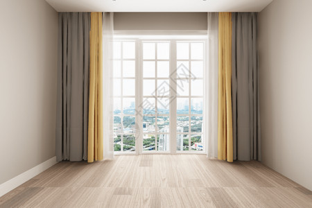 暖色空间暖色家居窗帘设计图片