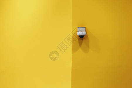 黄色装饰线条简约集合室内设计背景