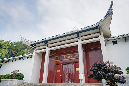 红色引领韶山毛泽东同志纪念馆背景
