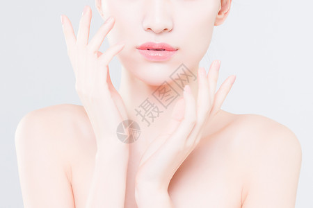 女性护肤背景图片