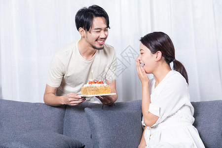 情侣庆祝生日背景图片