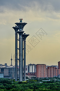 北京奥林匹克观光塔高清图片