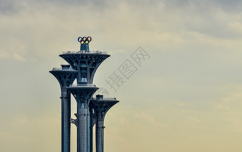 北京奥林匹克观光塔图片
