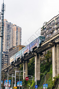 重庆铁路重庆轻轨背景