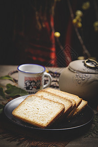 香酥烤馍片干馍片背景