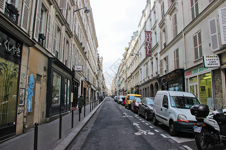 法国巴黎街道图片