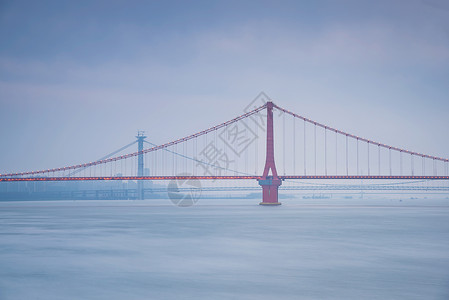 湖北武汉鹦鹉洲长江大桥背景图片