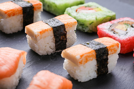 寿司食物摄影图片