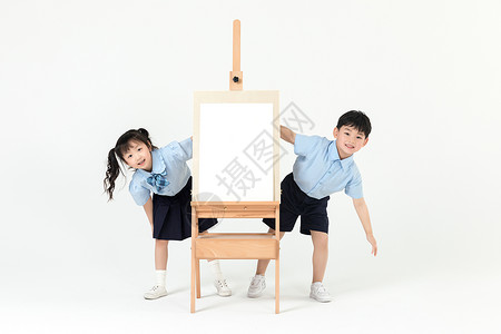 儿童绘画培训班模特高清图片素材