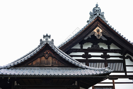 京都金阁寺传统日式建筑高清图片