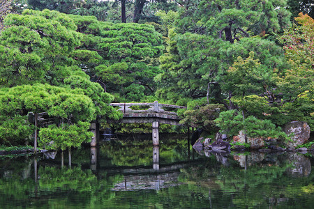 京都御所花园高清图片