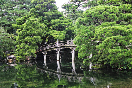 京都御所日本皇宫高清图片