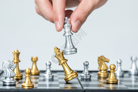 国际象棋战略定位高清图片