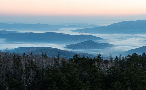 秋意空山秋天的美景背景