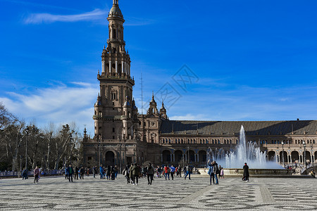 西班牙塞维利亚广场图片