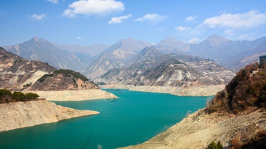 四川达瓦更扎硗碛湖高清图片