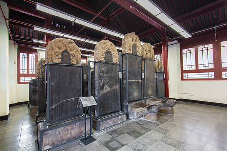 西安碑林博物馆石碑高清图片