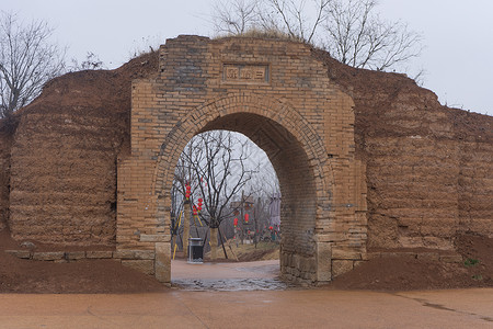 西安白鹿原遗址背景图片