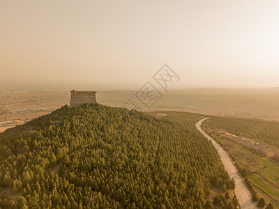 公共马道乾陵百阶石马道背景