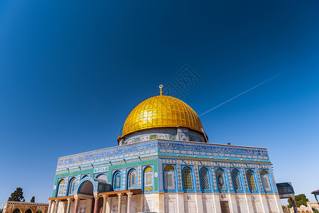 耶路撒冷圆顶清真寺高清图片
