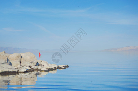 美国西部盐湖城风光背景